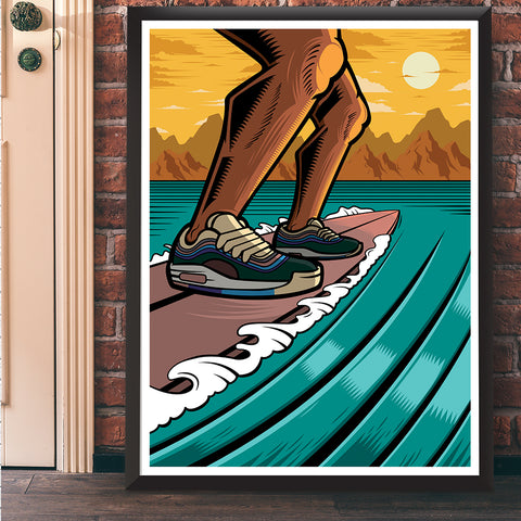Bluu Max 97 Art Print 17 x 22 - Bluu Dreams