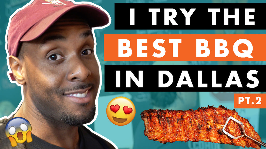 I Try The Best BBQ In Dallas Texas With Anderson Bluu pt.2