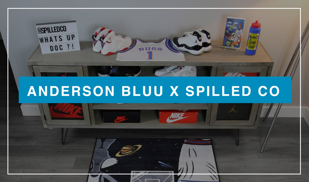 Anderson Bluu x Spilled Co Bugs and Mike Rug