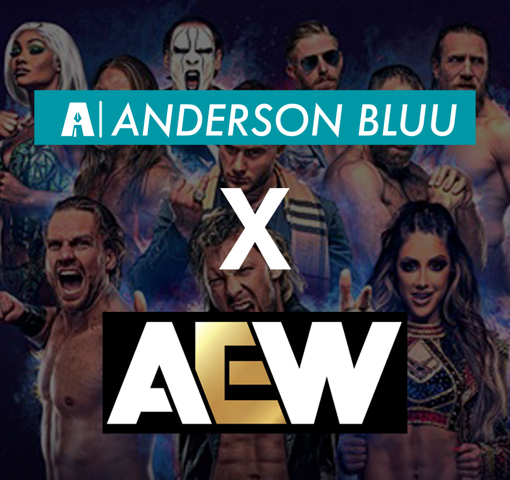 Anderson Bluu x AEW x Young Bucks: Super Kick Party Art Print