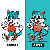 Retro Cartoon Procreate Brush Pack