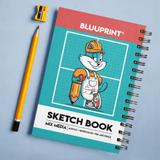 Bluuprint Sketchbook 7x9 (Left Handed Version)