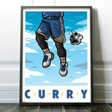 Chef Curry Giclee Art Print 13 x 19 - Bluu Dreams