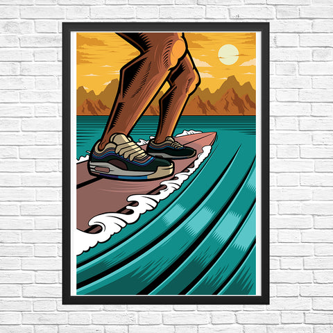 Bluu Max 97 Giclee Art Print 13 x 19 - Bluu Dreams