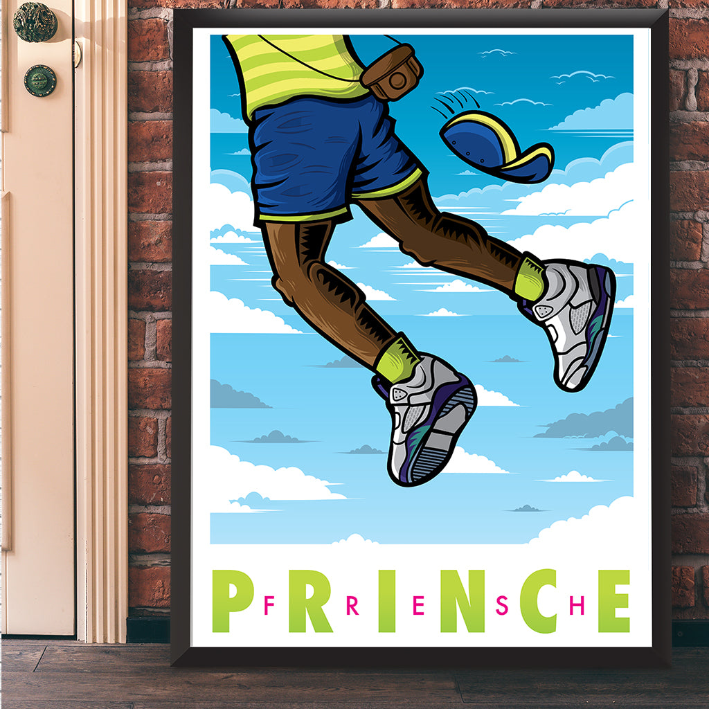 Fresh Prince Giclee Art Print 18 x 24 - Bluu Dreams