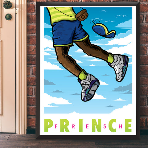 Fresh Prince Giclee Art Print 18 x 24 - Bluu Dreams