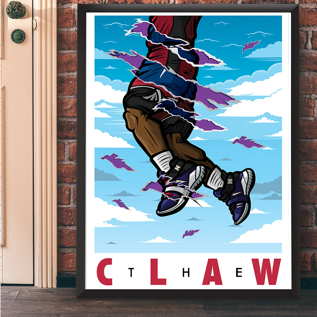 The Claw Giclee Art Print 17 x 22 - Bluu Dreams