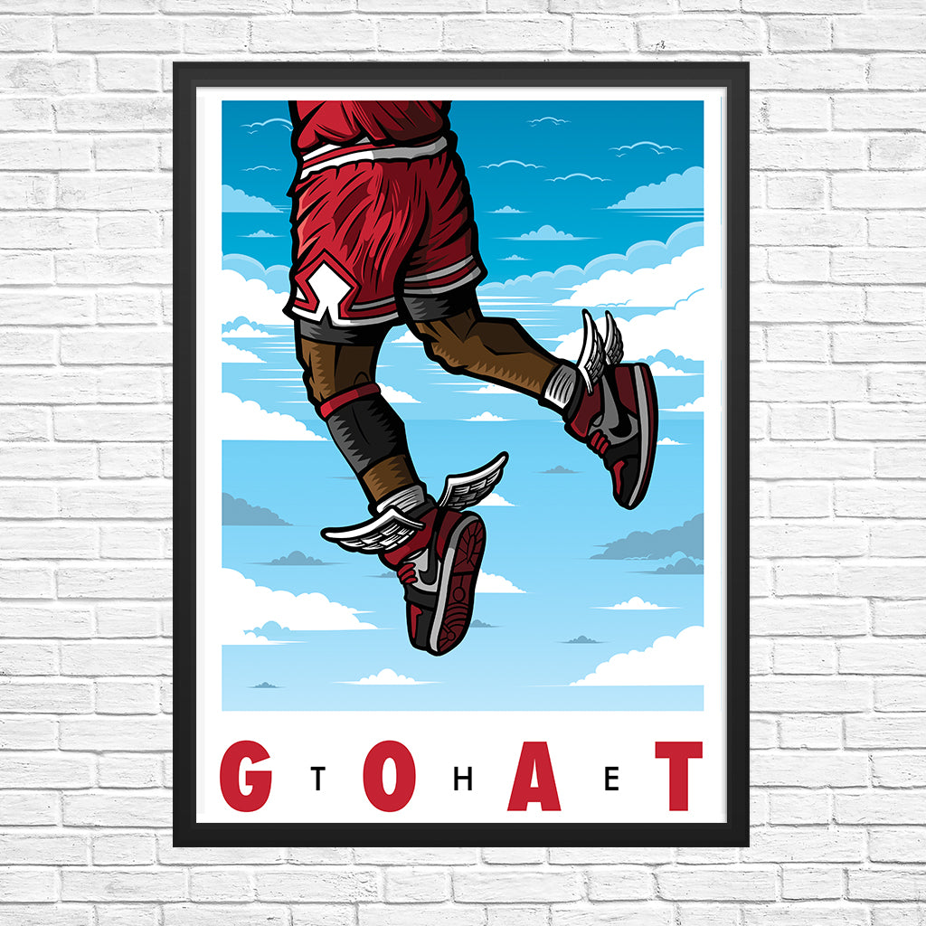The Goat Giclee Art Print 13 x 19 - Bluu Dreams